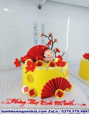 Bánh Kem Mừng Thọ 06
